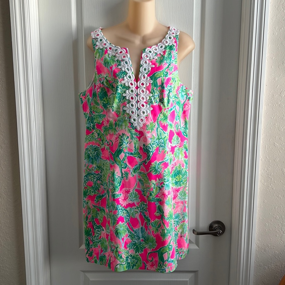 Lilly Pulitzer Gabby Shift Dress-Size 12